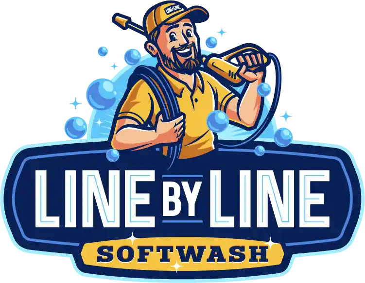 Logo of Line by Line Softwash company